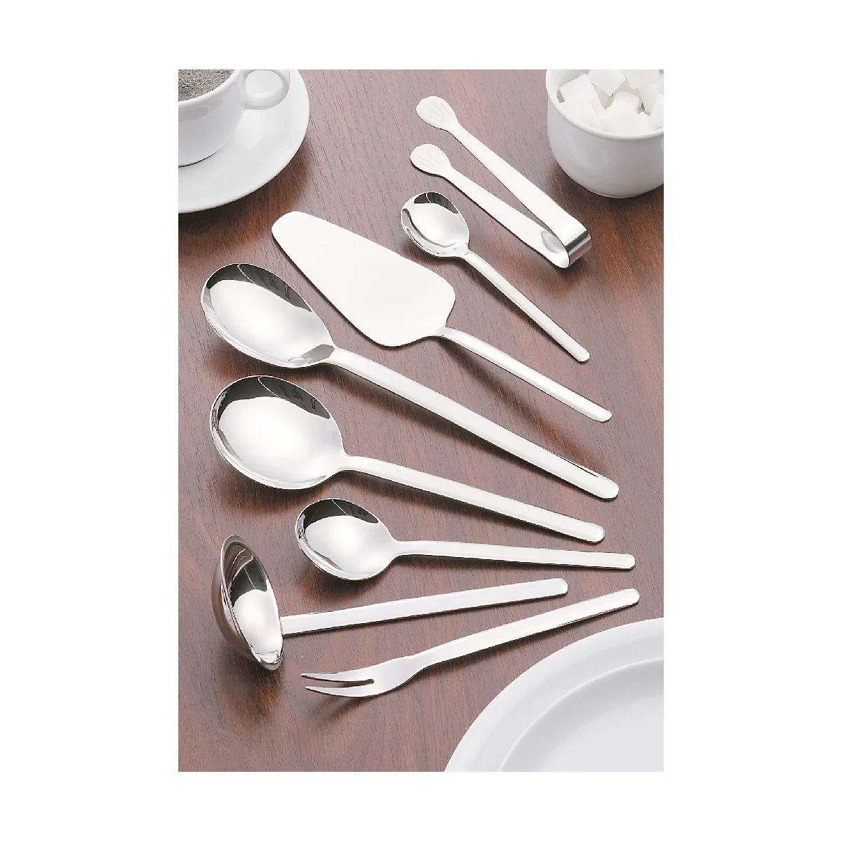 ESMEYER Bettina louche à soupe, acier inoxydable 18/10 poli, longueur 280 mm - design intemporel, éprouvé depuis 1995