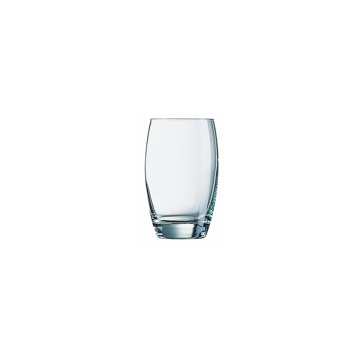 ESMEYER Cabernet Becher aus gehärtetem Glas, spülmaschinenfest, 6er Set, 150 g – elegant und robust