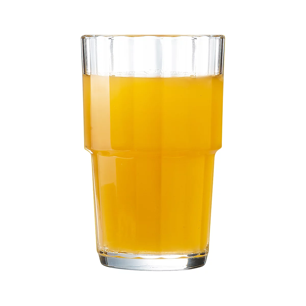 ESMEYER Norvege Longdrinkglas aus gehärtetem Glas, 6er Set, elegantes klares Design, robust, bruchsicher, täglicher Gebrauch
