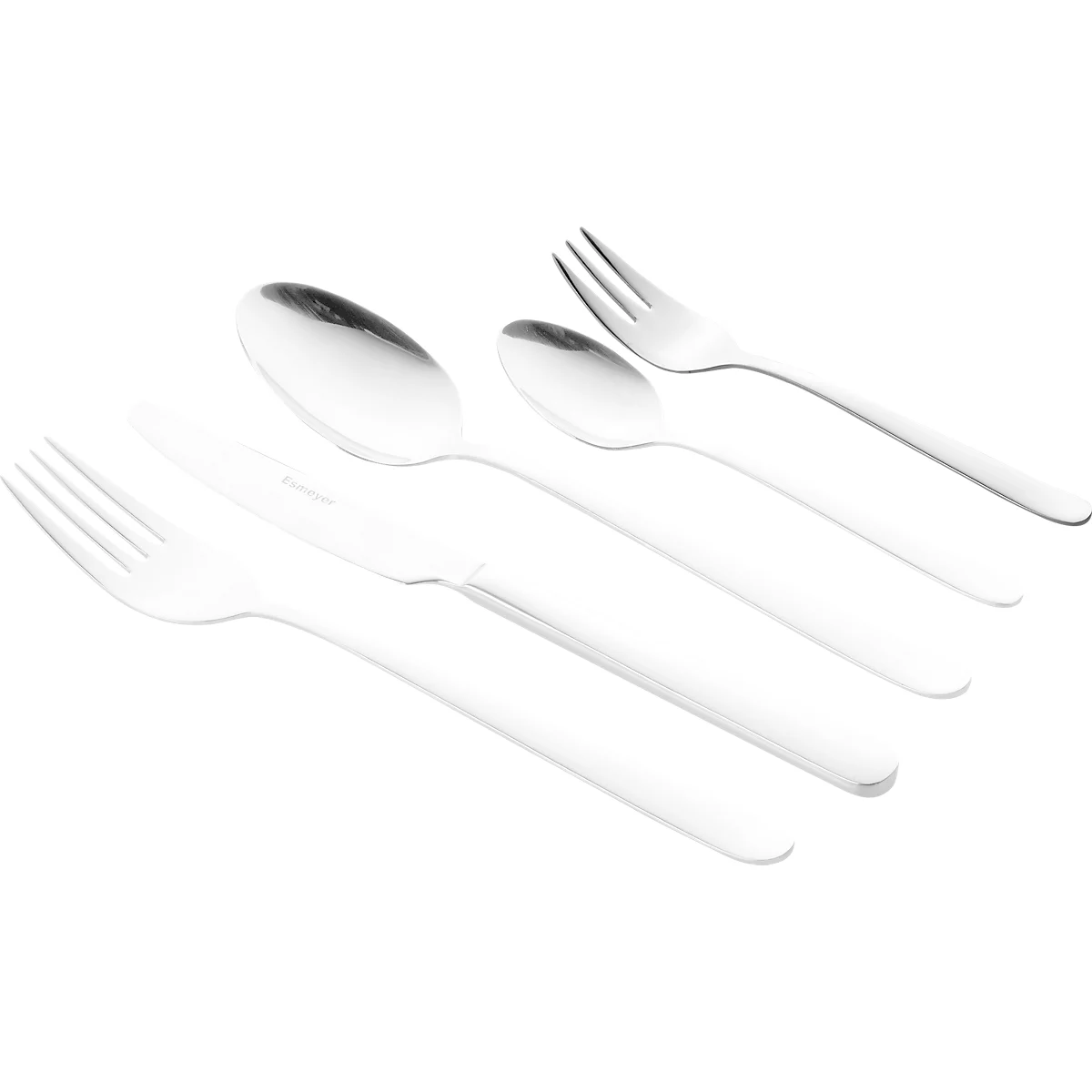 ESMEYER Tina Kuchengabel-Set 12er Pack aus Edelstahl 18/0, poliert, 15,0 cm Länge