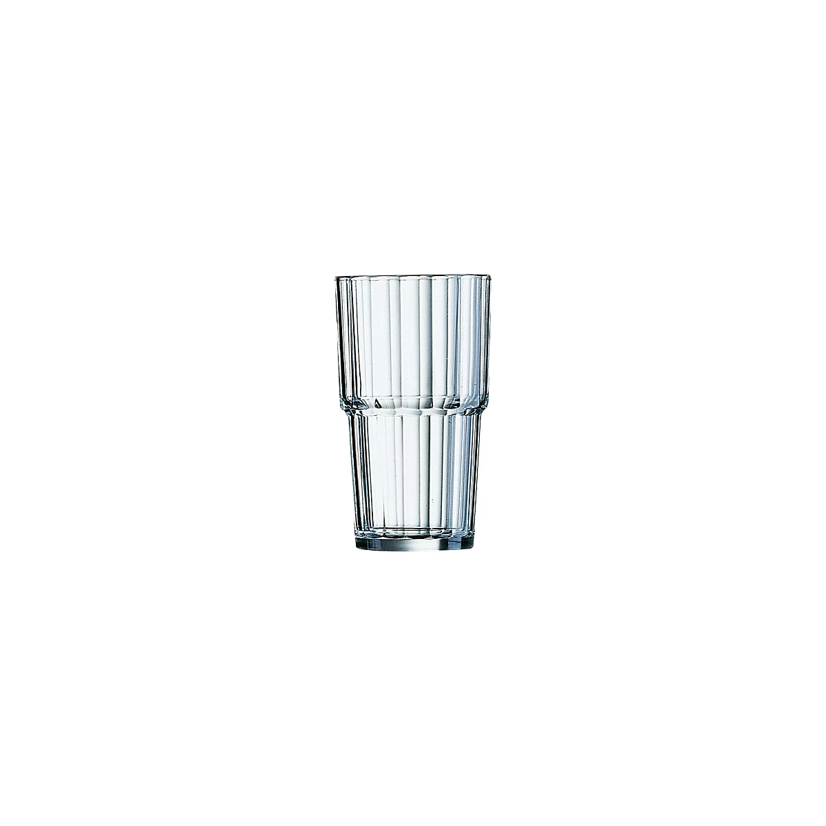 ESMEYER Verre à long drink Norvege, volume 0,32 l, incassable, empilable, transparent, 6 pièces