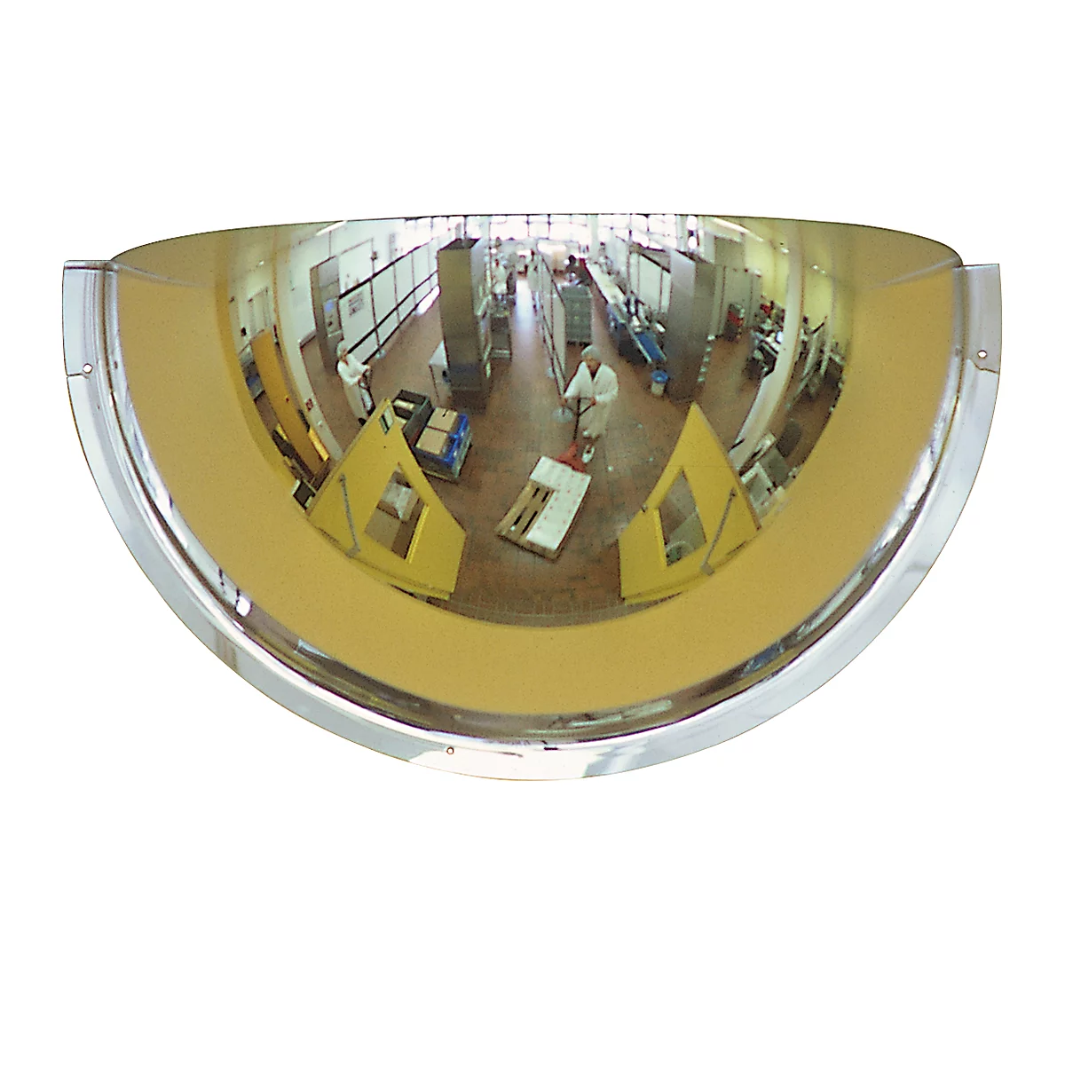 Espejo panorámico 180°/900, 4,5 kg, An 900 x Al 450 x P 250 mm