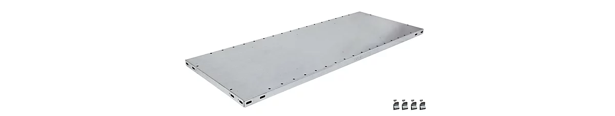 Estante adicional SCHULTE Lagertechnik MULTIPlus 150, 1000x 400mm, canto 25 mm, con 4 soportes de estante