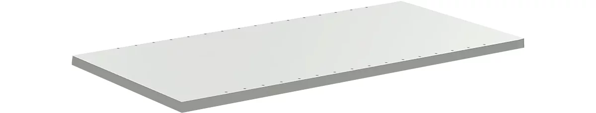 Estante para estantería modular An 1000 x P 300 mm, gris luminoso