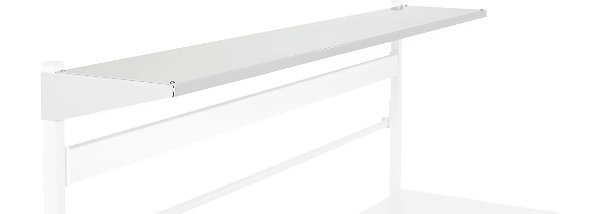 Estante serie TPB, anchura 1500 mm, de acero, p. mesas de embalaje serie TPB