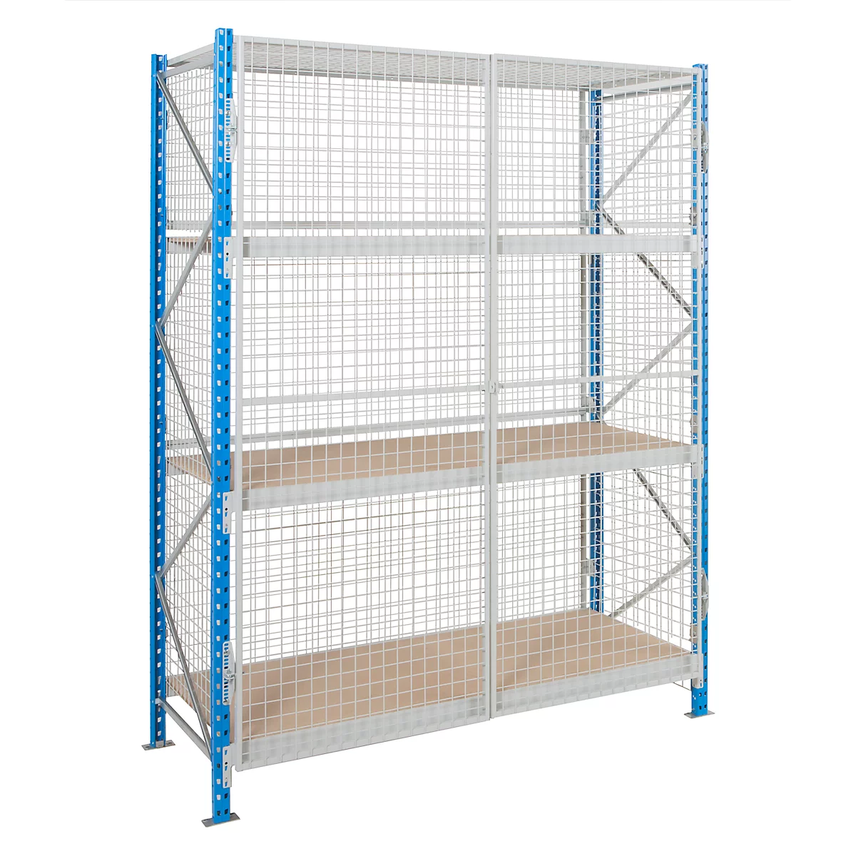 Estantería base EPSIVOL, 2500 x 1800 x 800 mm, 3 niveles