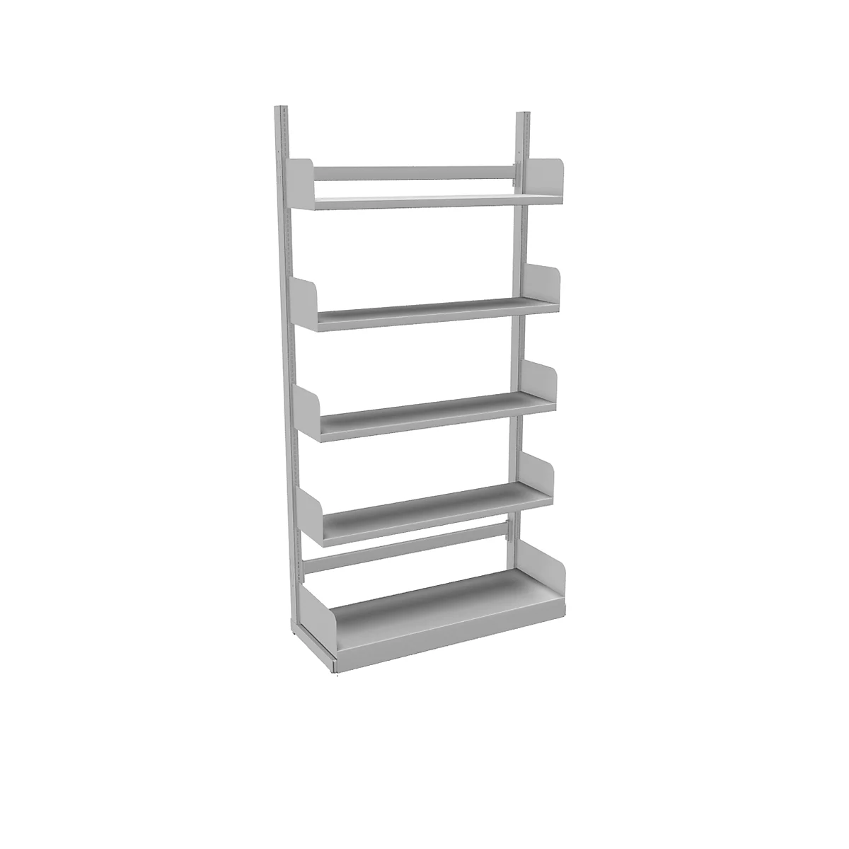 Estantería de cremallera Variabo, módulo base, unilateral, prof. estante 250 mm, 1000 x 2000 mm