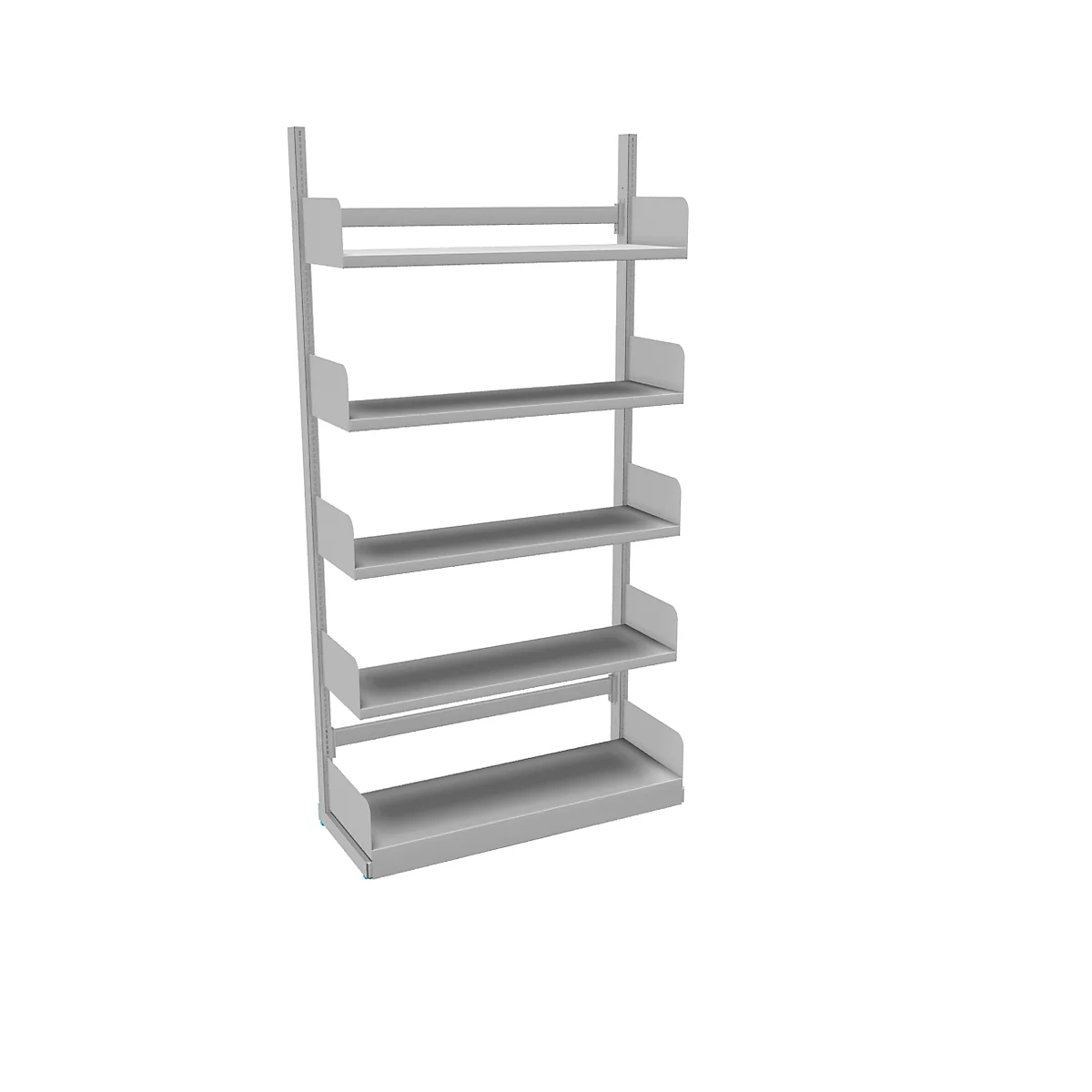 Estantería de cremallera Variabo, módulo base, unilateral, prof. estante 300 mm, 1000 x 2000 mm