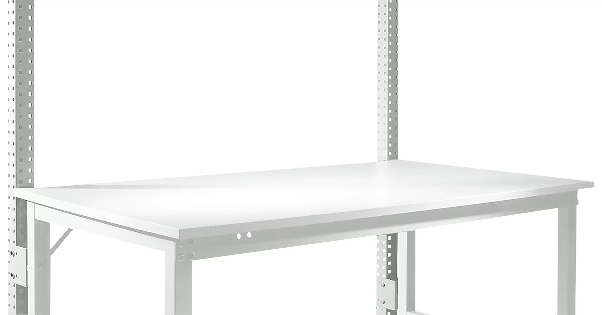 Estructura pórtica adicional, bajo, Mesa básica SPEZIAL mesa de trabajo/banco de trabajo UNIVERSAL/PROFI, gris luminoso