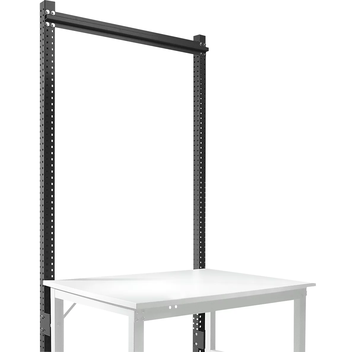 Estructura pórtica adicional, mesa básica STANDARD sistema mesa de trabajo/banco de trabajo UNIVERSAL/PROFI, 1250 mm, antracita