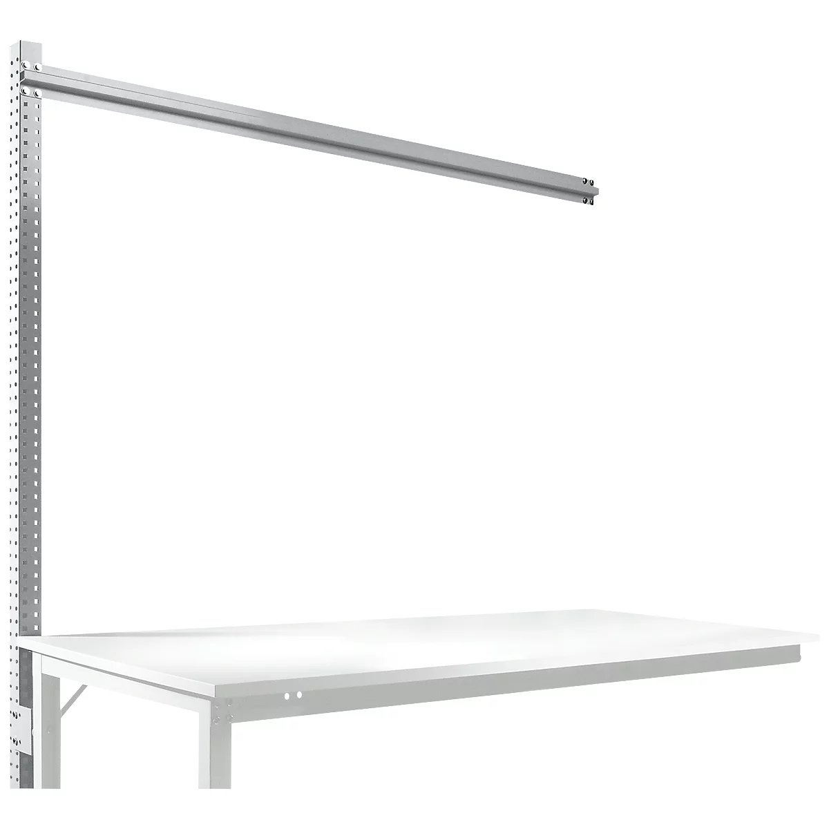 Estructura pórtica adicional, Mesa de extensión SPEZIAL sistema mesa de trabajo/banco de trabajo UNIVERSAL/PROFI, 1750 mm, aluminio plateado