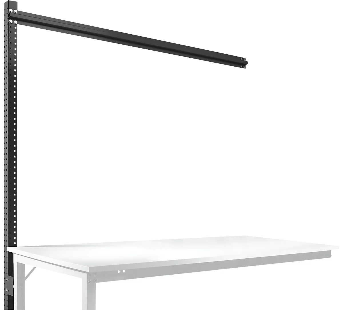 Estructura pórtica adicional para mesa de extensión STANDARD sistema mesa de trabajo/banco de trabajo UNIVERSAL/PROFI, 1750 mm, antracita