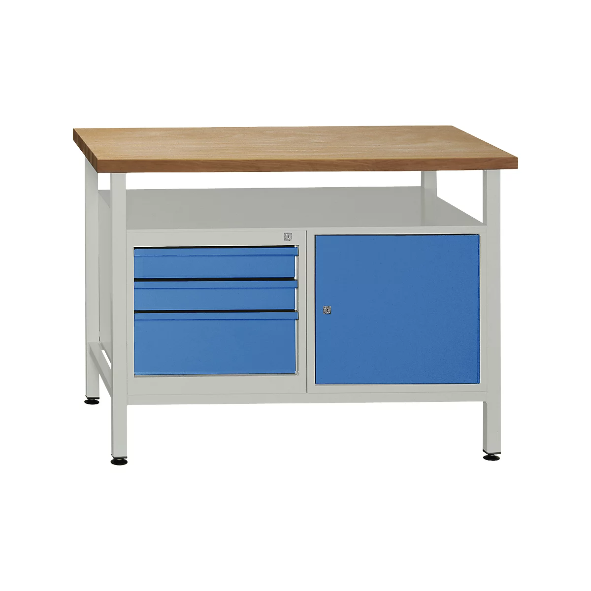 Établi avec 1 porte, 1 étagère et 3 tiroirs