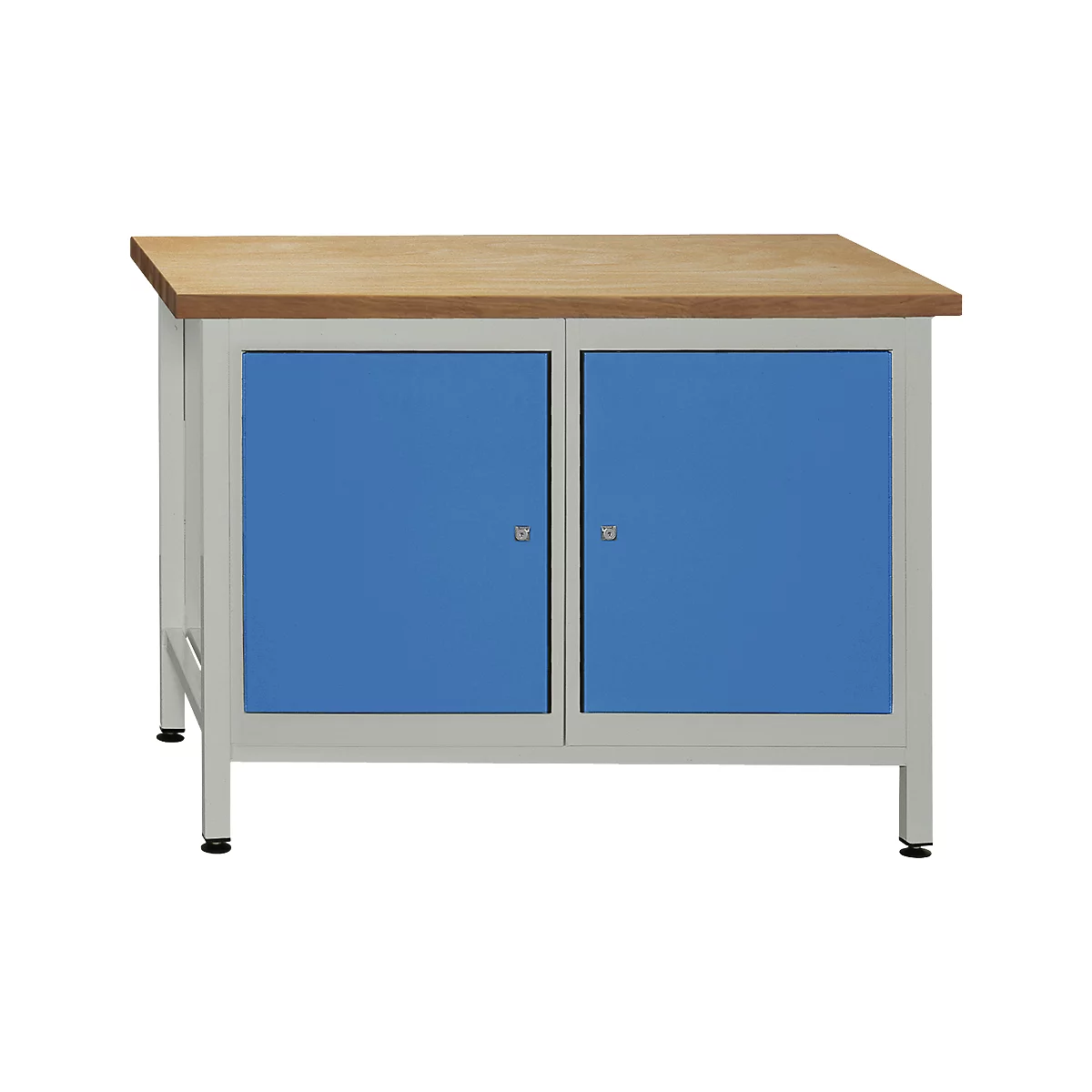 Établi avec 2 portes et 2 étagères