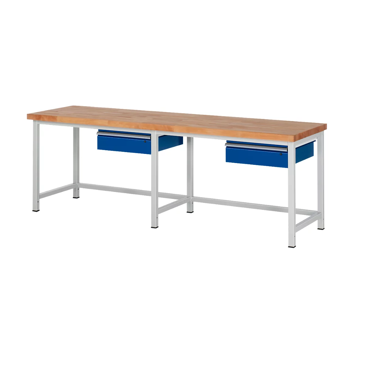Établi modèle 8001, l. 2500 x P 700 x H 840 mm