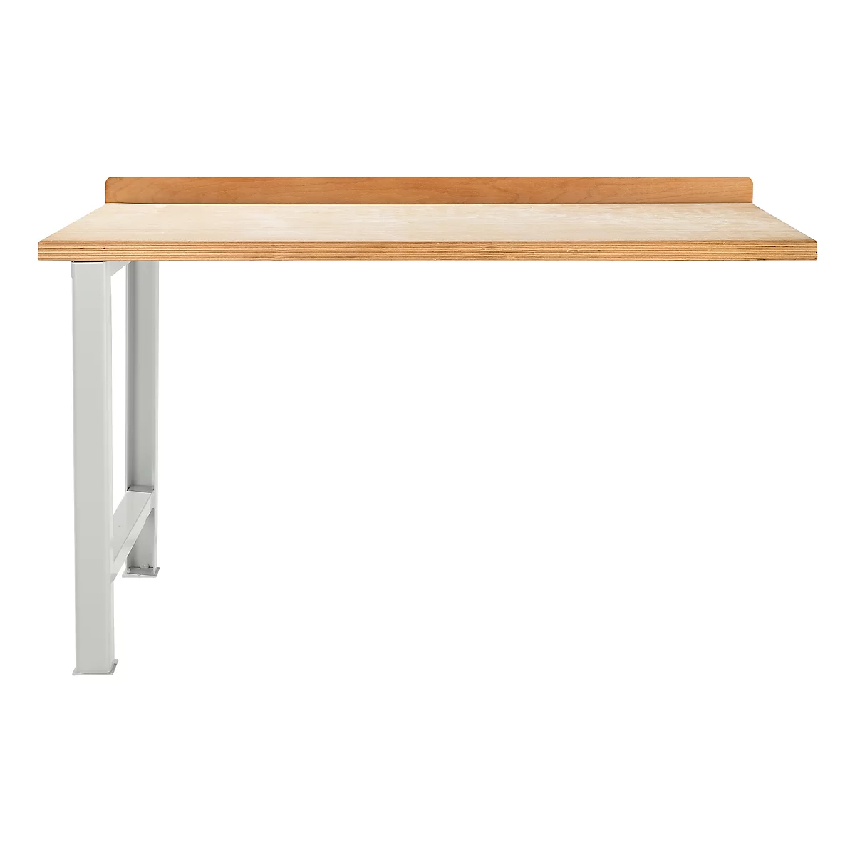 Établi TOP, unité d'extension, 1500 mm de large, gris clair 