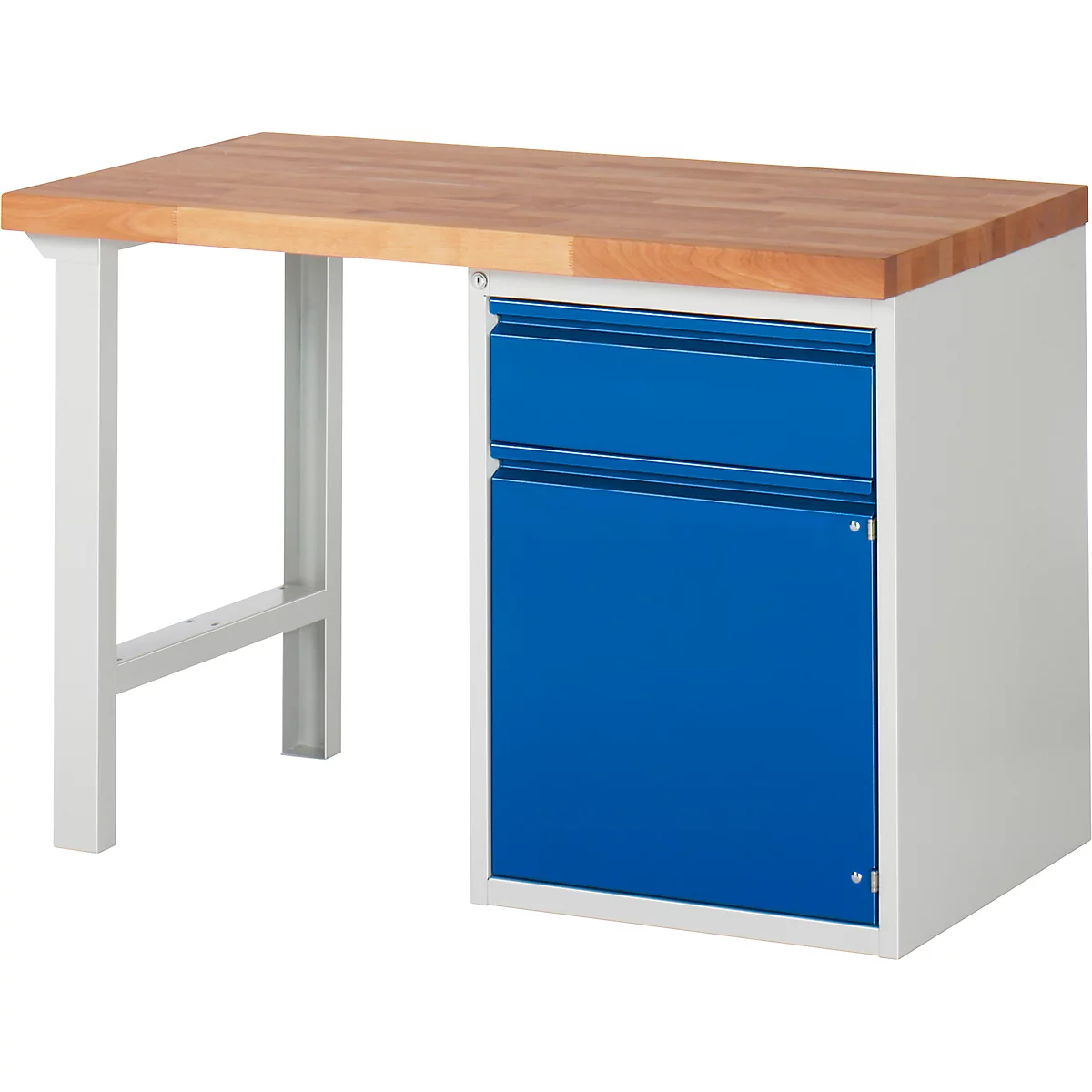 Établi type 7502-1, l. 1250 x P 700 x H 840 mm