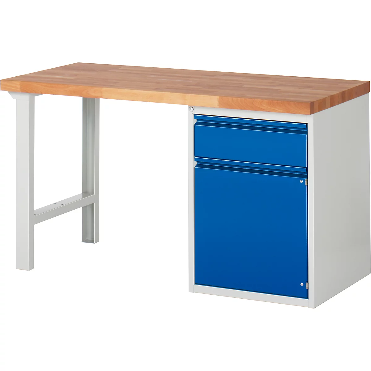 Établi type 7502-1, l. 1500 x P 700 x H 840 mm