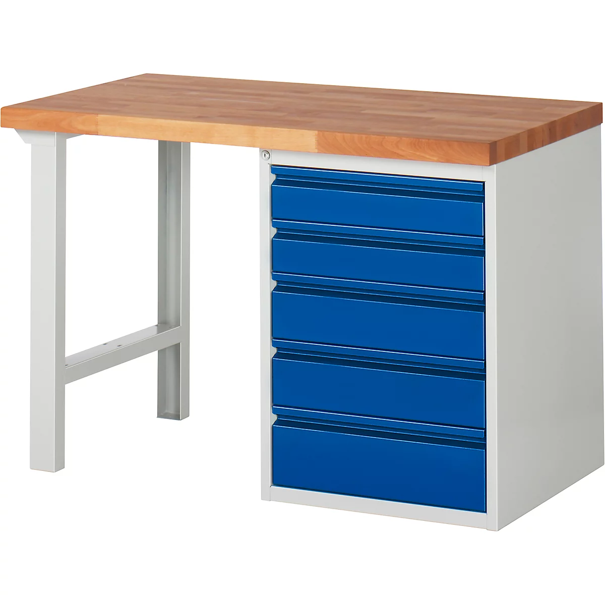 Établi type 7513-1, l. 1250 x P 700 x H 840 mm