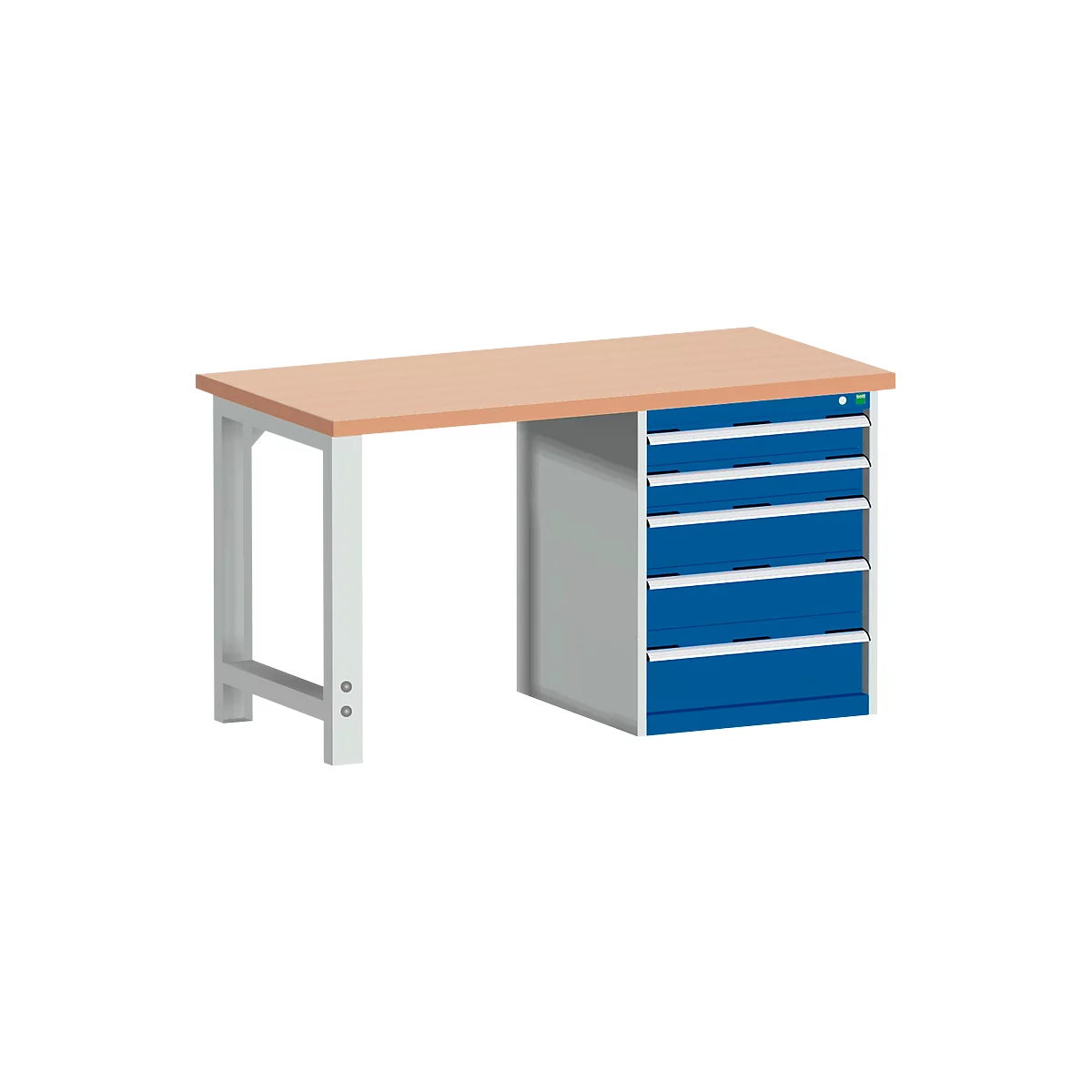 Établi W-1577/11-2.34, bleu gentiane RAL 5010