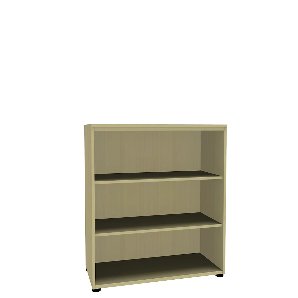 Étagère, 1 pièce, 3 HC, l. 1000 mm, coloris érable