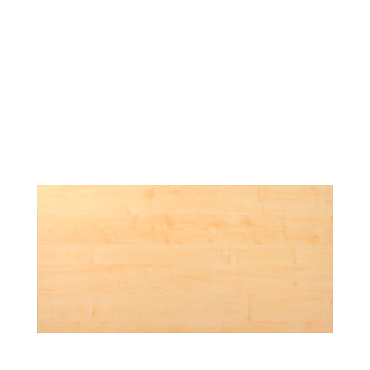 Étagère, l. 766 x H 19 x P 323 mm, pour cloison d'extension TARA, décor érable
