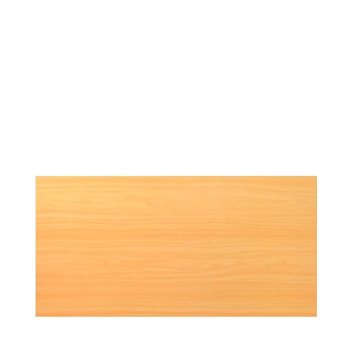 Étagère, l. 766 x H 19 x P 323 mm, pour cloison d'extension TARA, décor hêtre