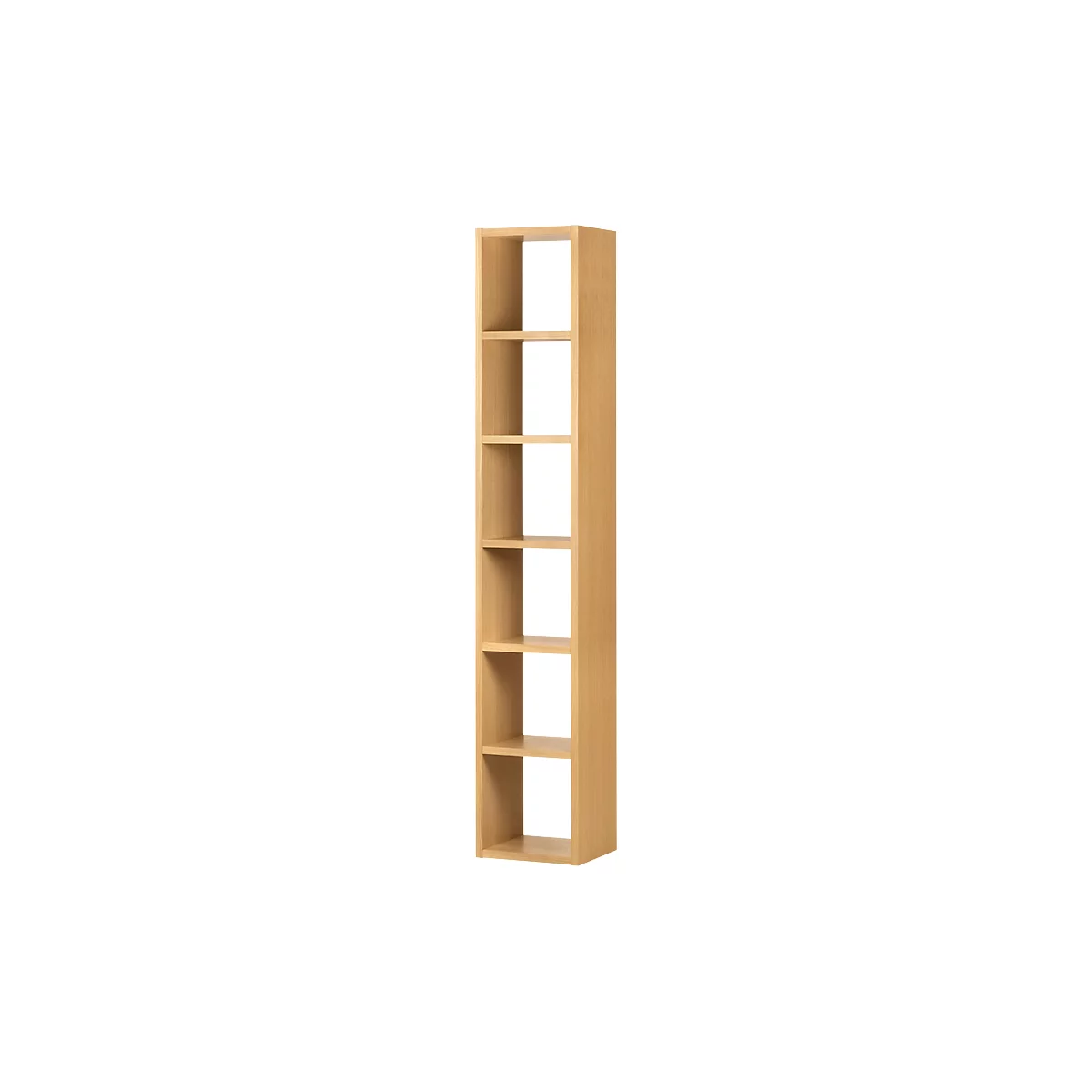 Étagère Pombal, 6 hauteurs de classeurs, extensible, largeur 400 mm, chêne noueux