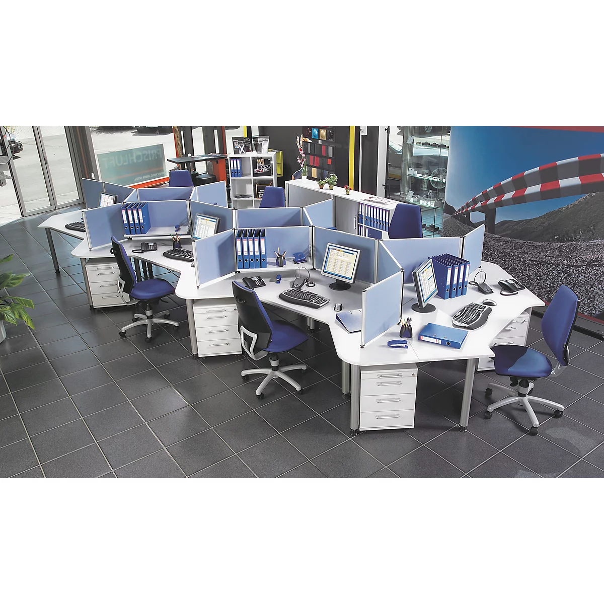 Étagère pour largeur 400 mm, l. 350 x P 350 mm, coloris hêtre