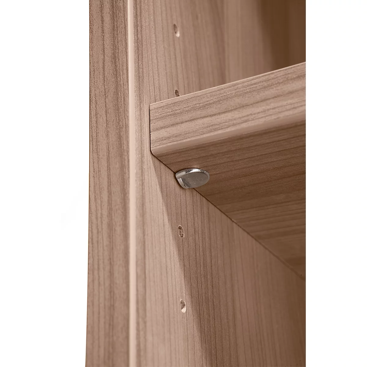 Étagère pour largeur 400 mm, l. 350 x P 350 mm, coloris noyer
