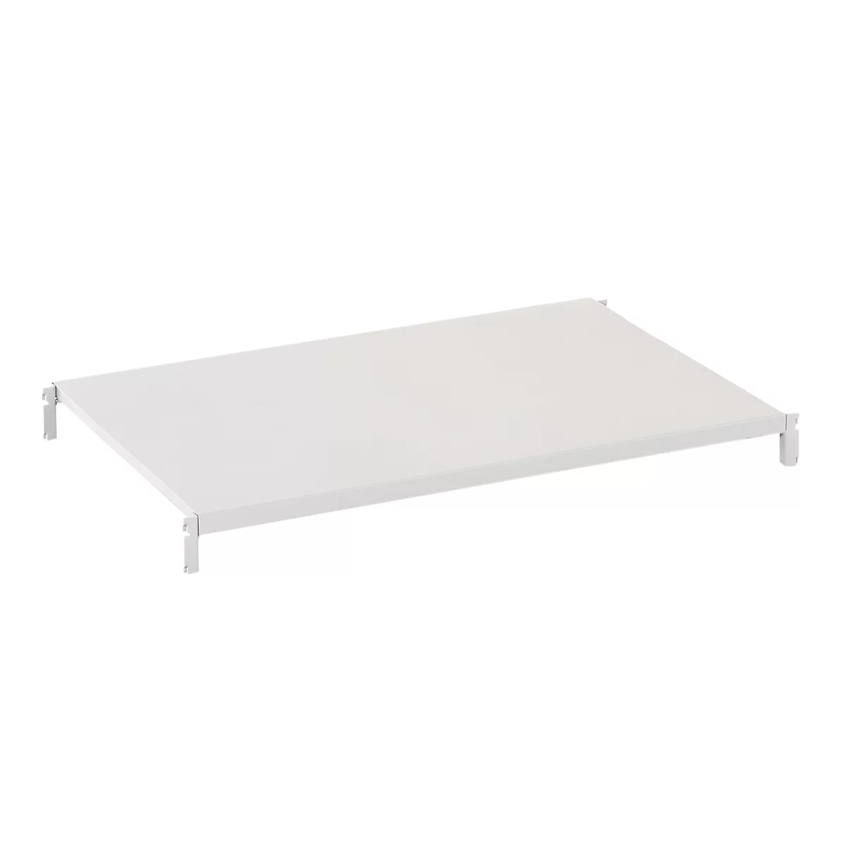 Étagère pour rayonnage universel - l. 1000 x P 500 mm - capacité de charge par étagère 125 kg - laqué époxy - gris clair RAL 7035