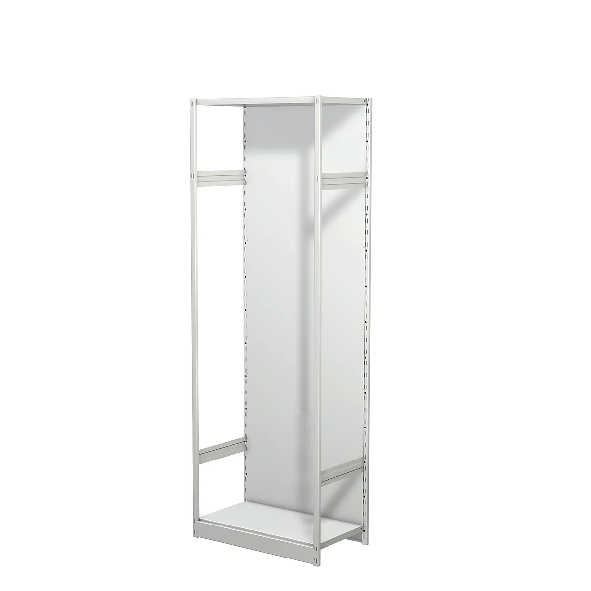 Étagère vide 500 T PROGRESS, module de base, avec panneau arrière, H 2250 x l. 750 x P 440 mm