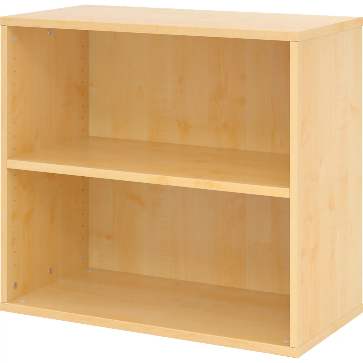 Étagères Breno, 2 HC, 28 kg par étagère, L 800 x P 400 x H 748 mm, panneau de particules, érable