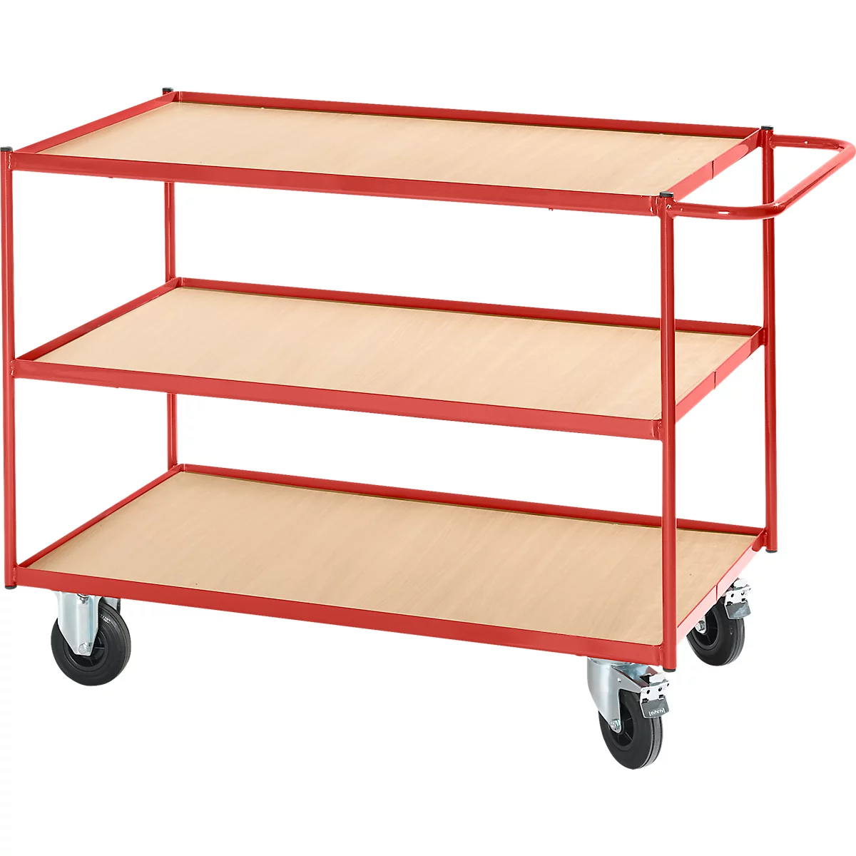 Etagewagen met 3 etages, 990 x 590 mm
