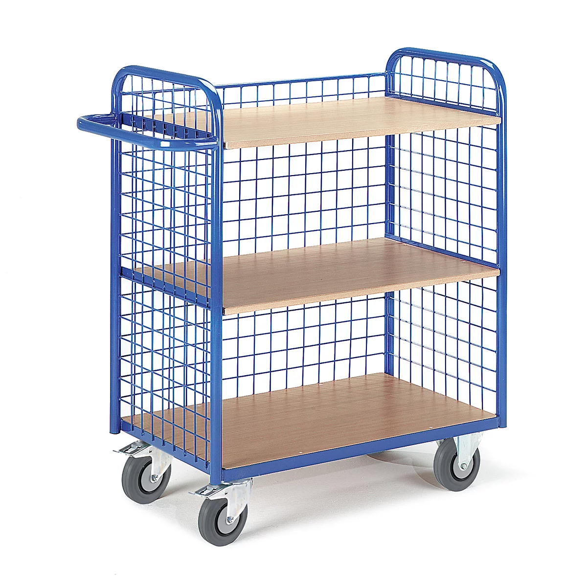 Etagewagen, met gaaswanden, 3-zijdig, 40 kg