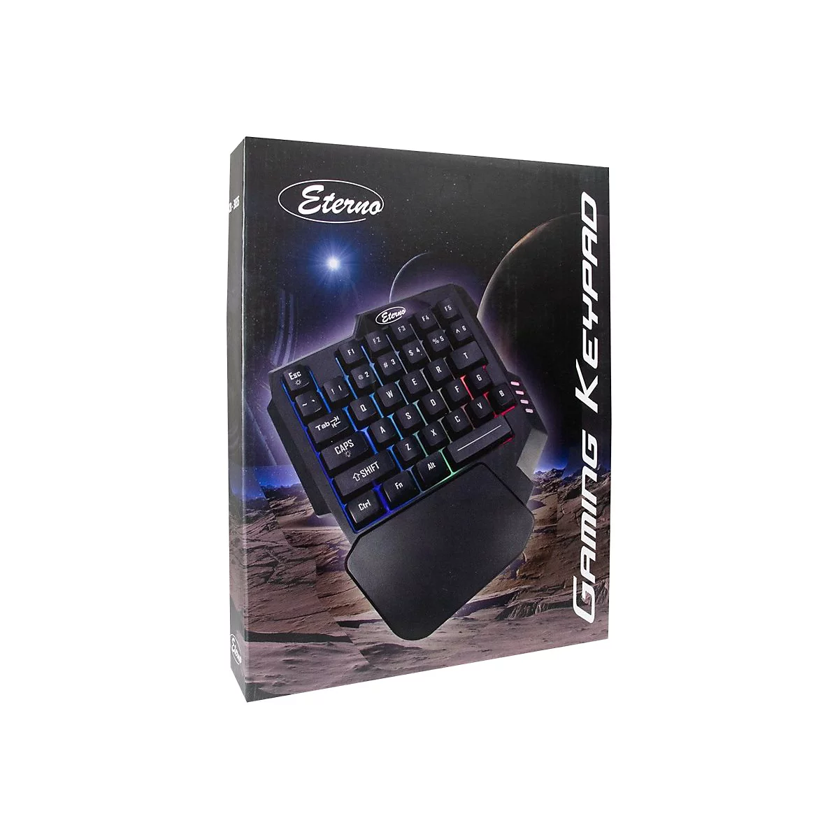 Eterno KB-3035 - Tastenfeld - Hintergrundbeleuchtung - USB - retail