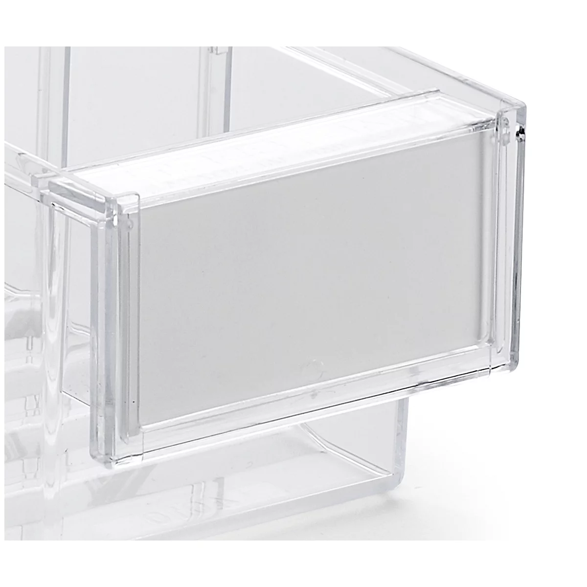 Etiketten 1868 für Schubladen 3010/4010/5010, B 82 x H 41 mm, Karton, weiß, 10 Stück