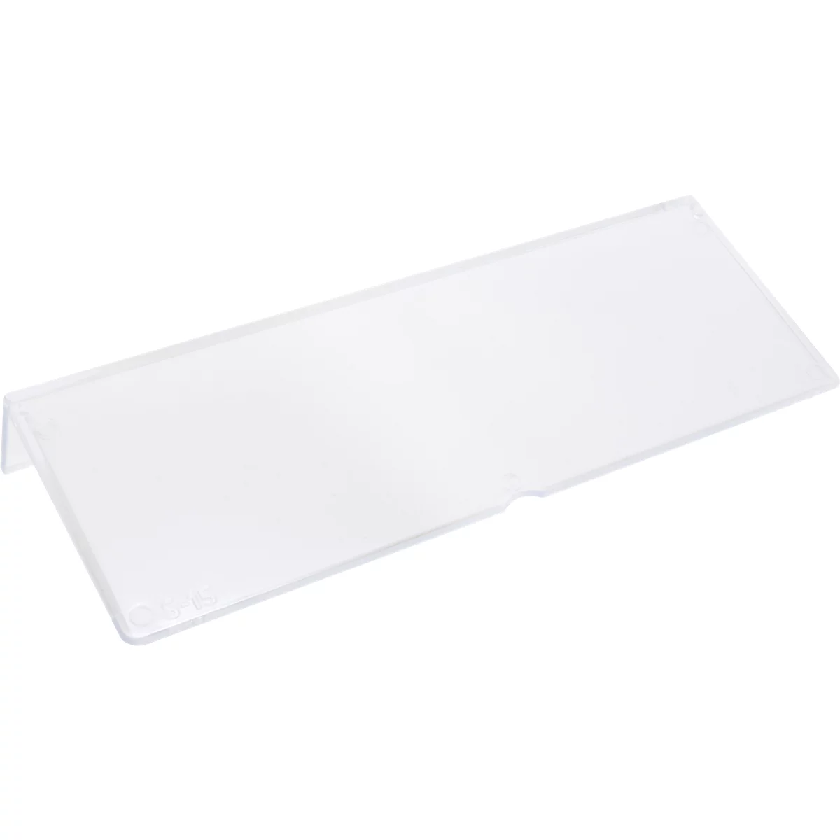 Etiketten en etiketbeschermers, voor TRESTON lade series 3015, 4015, 15 stuks elk