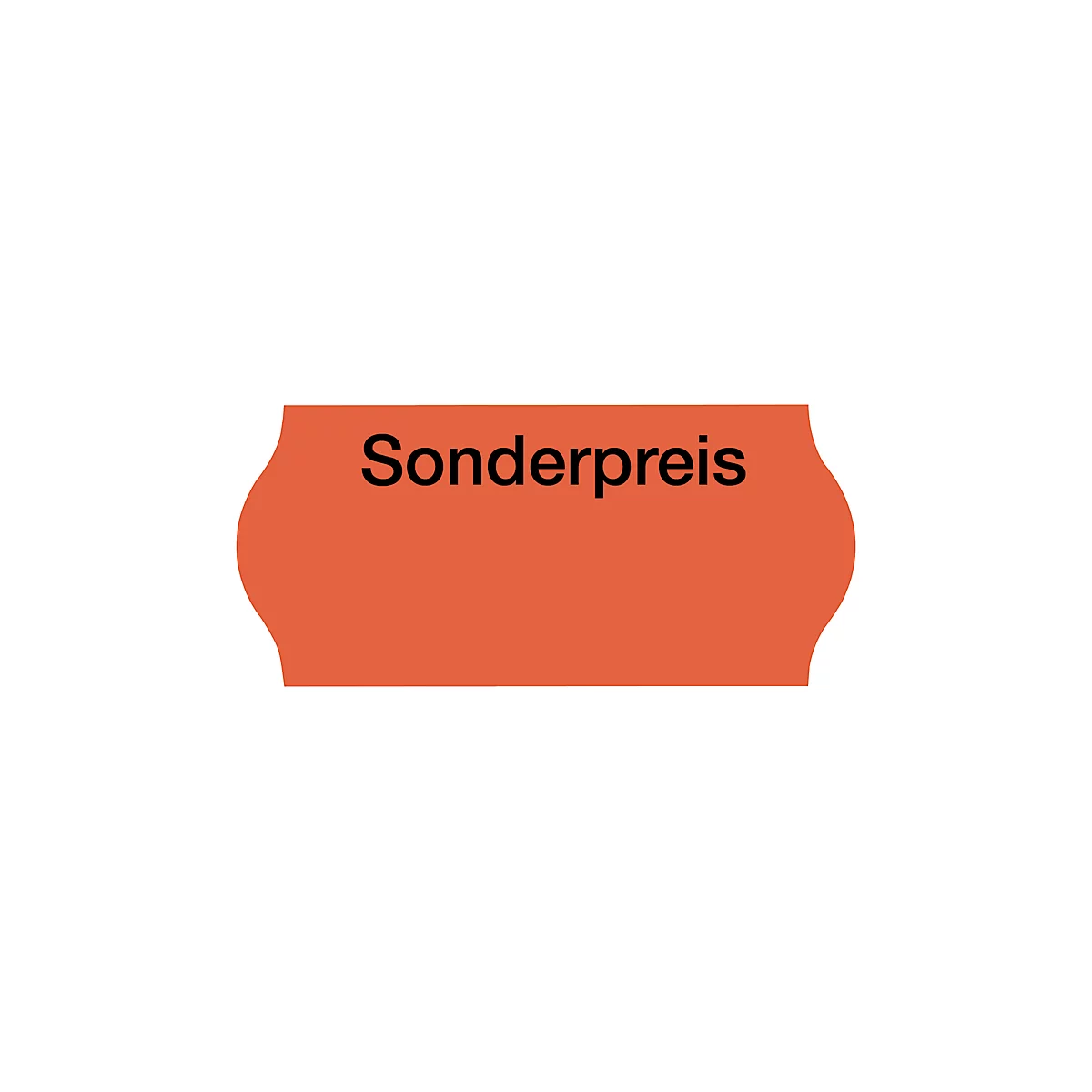 Etiketten für versch. Auszeichner, rot, m. Sonderpreis,10 Rollen