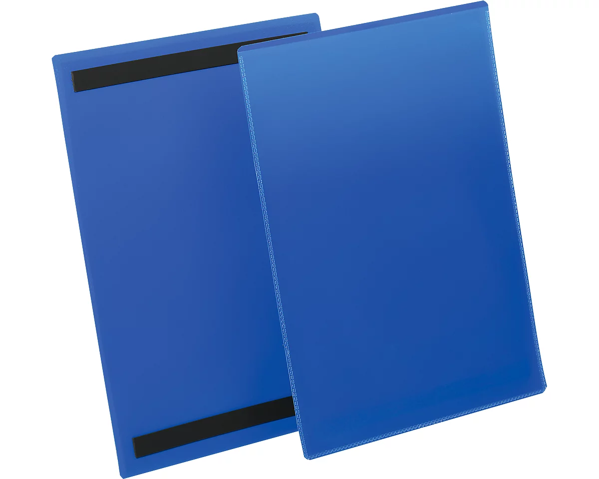 Etiketten- und Kennzeichnungstaschen B 210 x H 297 mm (A4 hoch), 50 Stück, blau