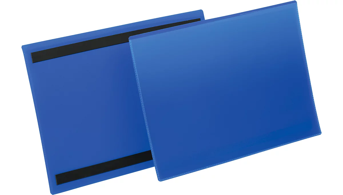 Etiketten- und Kennzeichnungstaschen B 297 x 210 mm (A4 quer), 50 Stück, blau