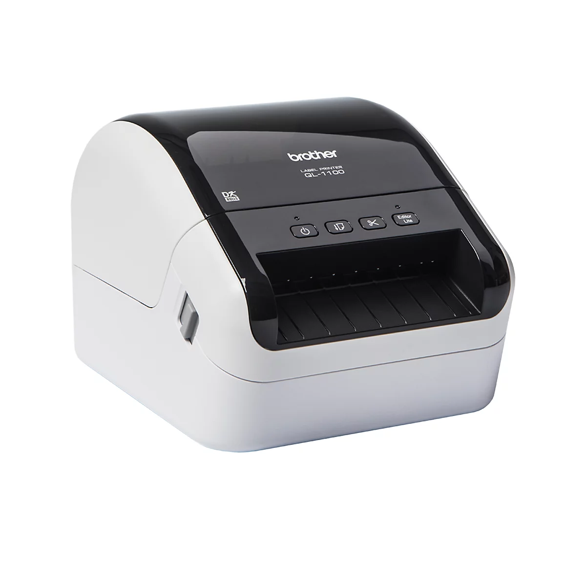 Etikettendrucker Brother QL-1100c, Thermodirekt, 110 mm/Sek., 300 dpi, USB, für 12-103,6 mm breite Etiketten