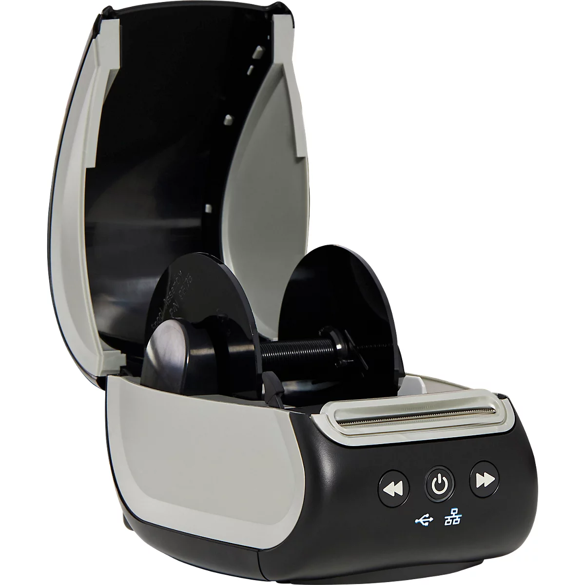 Etikettendrucker DYMO® LabelWriter™ 550 Turbo, Thermodirektdruck, 300 x 300 dpi, 90 Etiketten/min, Auto-Erkennungsfunktion, USB/LAN, inkl. Etiketten