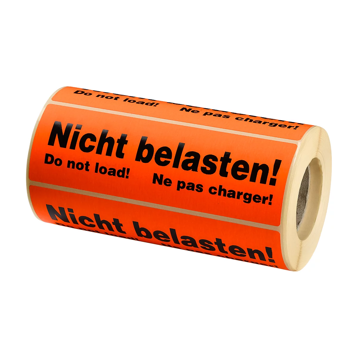 Etiquetas de advertencia, "Nicht belasten!" [¡No apilar! [no apilar], 500 piezas