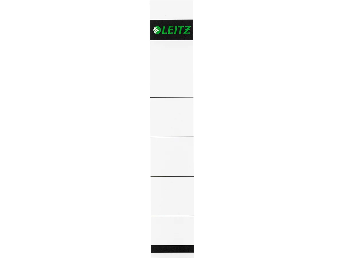 Etiquetas de papel para lomo LEITZ®, ancho del lomo 50 mm, etiqueta insertable, 10 unidades