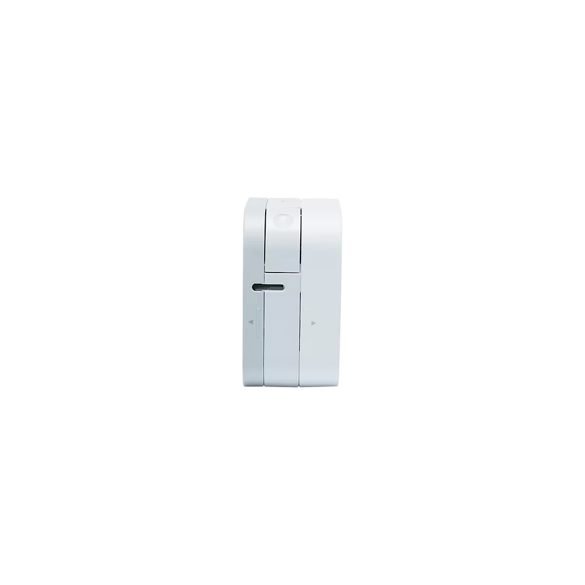 Etiqueteuse Brother P-touch Cube, Bluetooth, iOS/Android, 20 mm/sec, pour étiquettes 3,5/6/9/12 mm, ruban TZe 12 mm inclus, L 112 x P 61 x H 115 mm, blanc