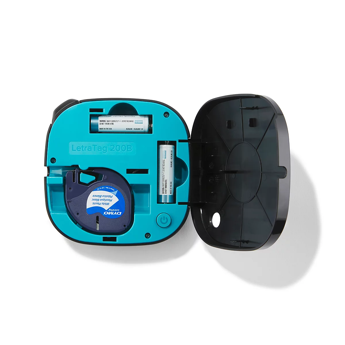 Etiqueteuse DYMO LetraTag® 200B, largeur d'étiquette jusqu'à 12 mm, impression thermique directe, 160 dpi, Bluetooth® Wireless Tech, L 120 x l 120 x H 45 mm
