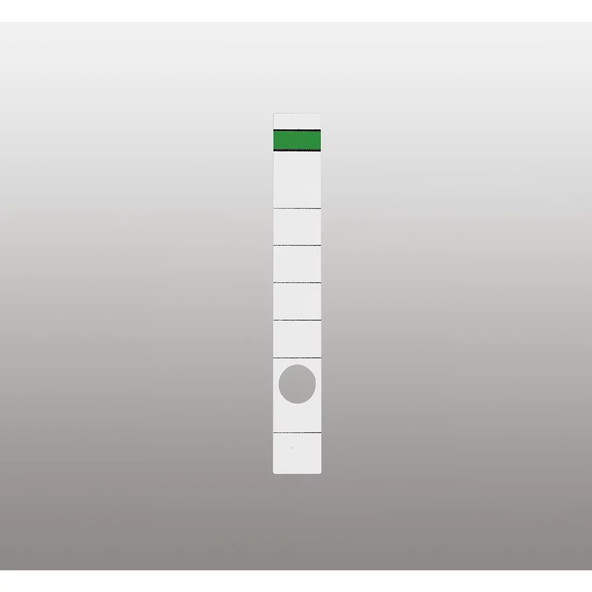 Étiquette pour classeur, largeur de tranche 39 mm, autocollant, 10 p., blanc