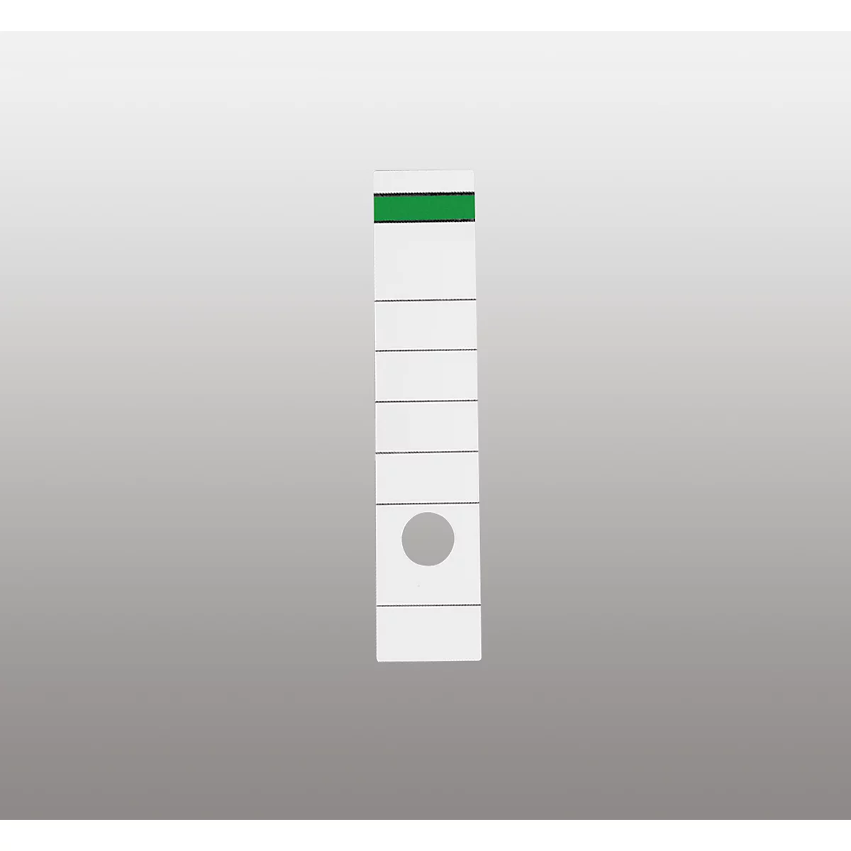 Étiquette pour classeur, largeur de tranche 60 mm, autocollant, 10 p., blanc