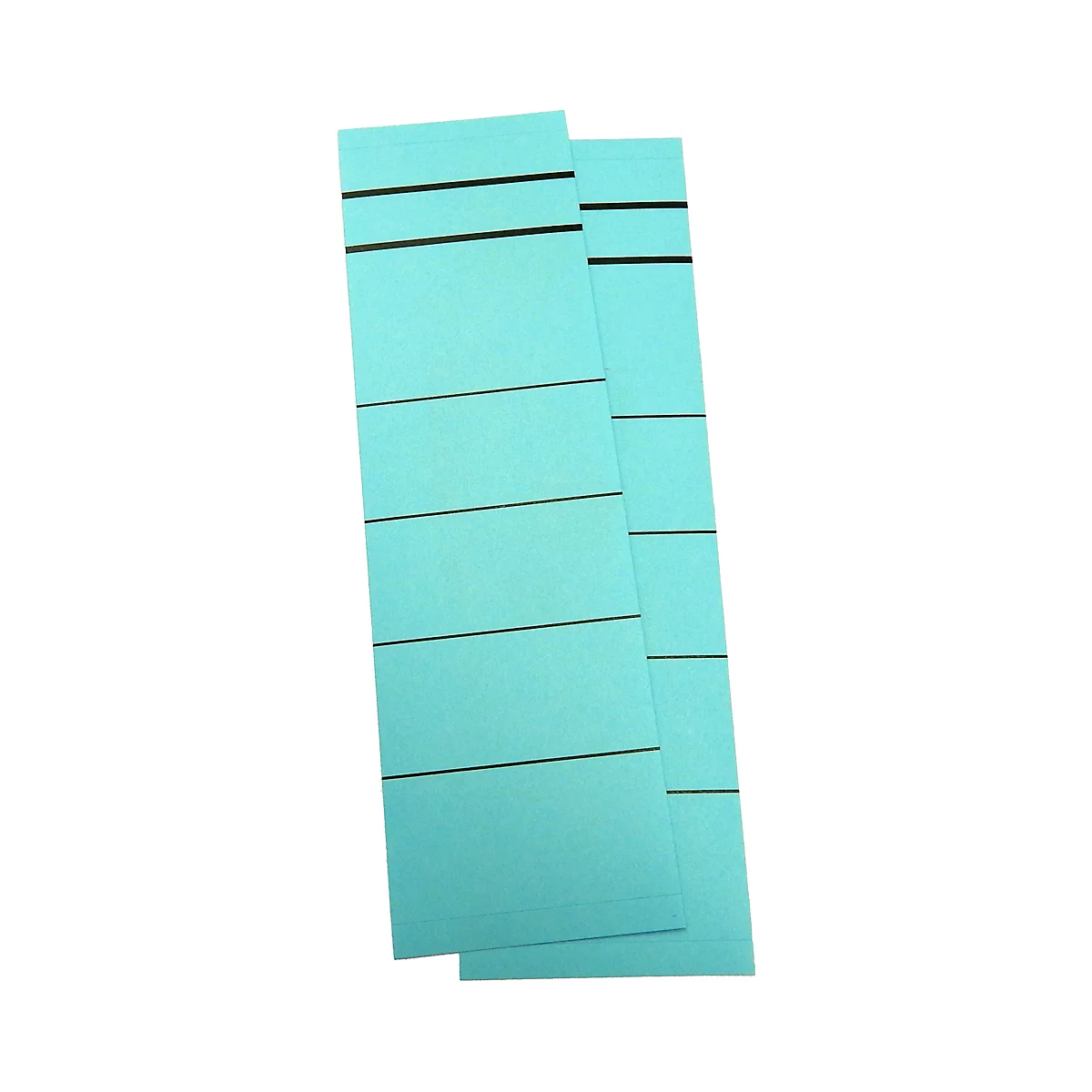 Étiquette pour classeur, largeur de tranche 60 mm, autocollant, 10 p., bleu